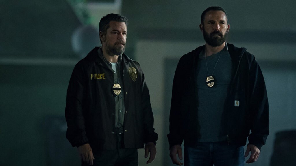 Matt Damon and Ben Affleck in Netflix's The Rip